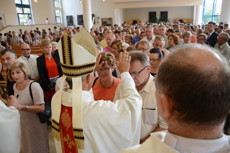 Dziękczynienie srebrnych jubilatów małżeńskich