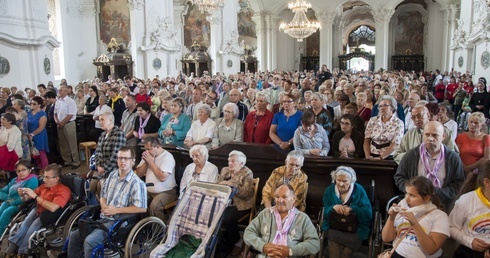 Wielka pielgrzymka niepełnosprawnych