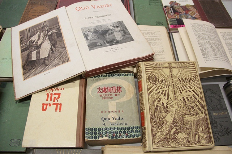 Powieść „Quo vadis” została wydana w blisko 60 krajach i w ponad 50 językach.