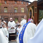 Powitanie ikony MB Częstochowskiej w parafii Wniebowstąpienia Pańskiego w Żyrardowie