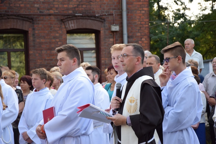 Powitanie ikony MB Częstochowskiej w parafii Wniebowstąpienia Pańskiego w Żyrardowie