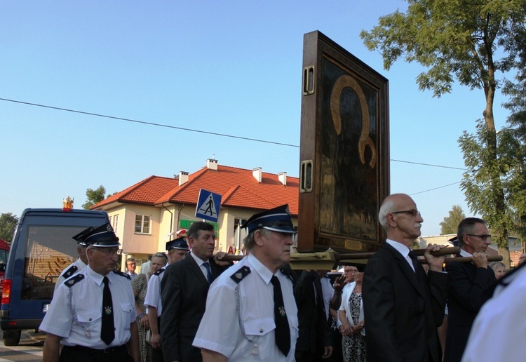 Powitanie ikony MB Częstochowskiej w Jaktorowie