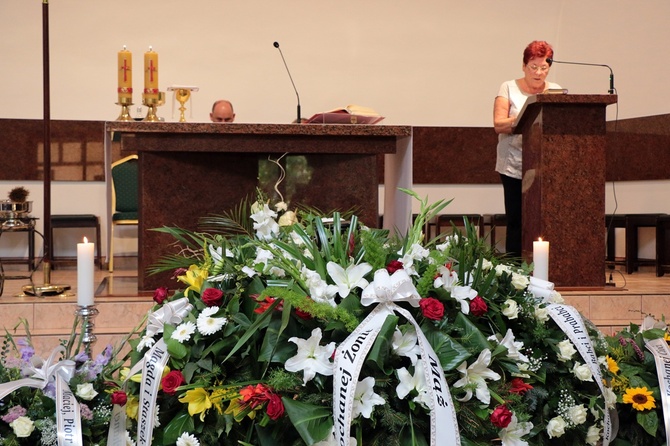 Uroczystości pogrzebowe śp. Zofii Helwing