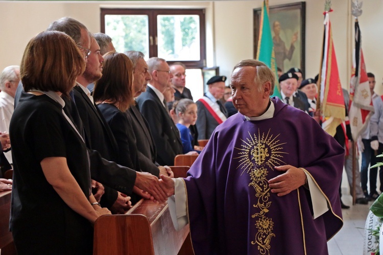 Uroczystości pogrzebowe śp. Zofii Helwing