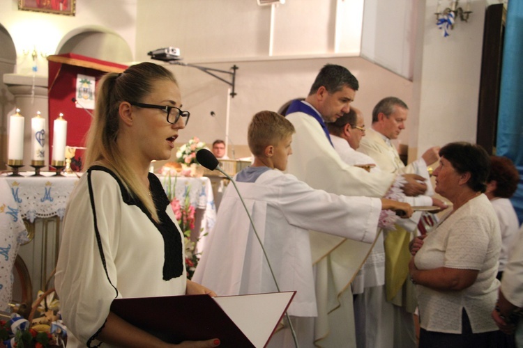 Powitanie ikony MB Częstochowskiej w Baranowie