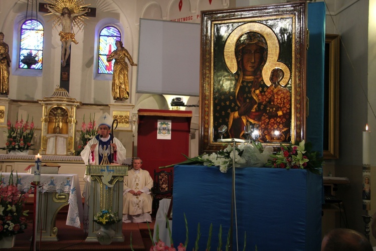 Powitanie ikony MB Częstochowskiej w Baranowie