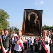 Powitanie ikony MB Częstochowskiej w Baranowie