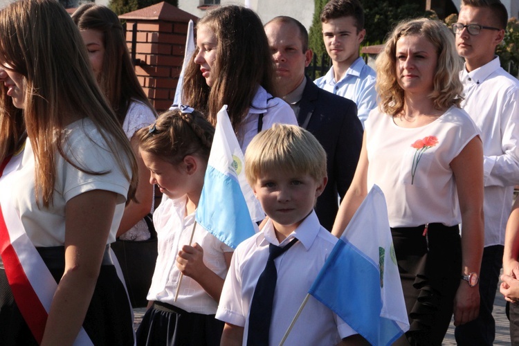 Powitanie ikony MB Częstochowskiej w Baranowie