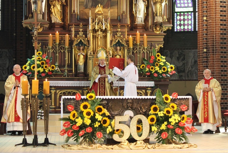 Jubileusz 50-lecia małżeństw diecezji gliwickiej