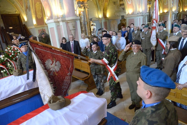 Pogrzeb żołnierzy wyklętych w Wąchocku