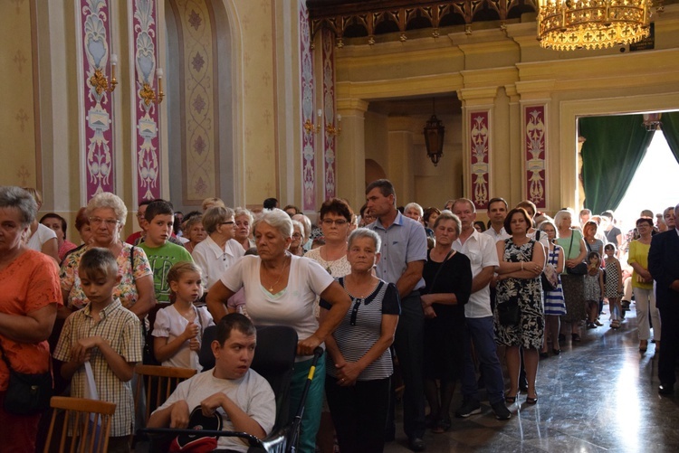 Powitanie ikony MB Częstochowskiej w Wiskitkach