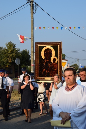 Powitanie ikony MB Częstochowskiej w Wiskitkach