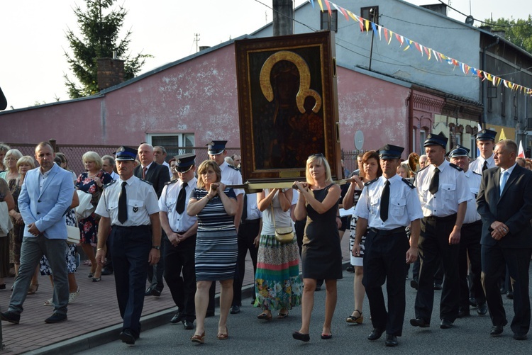 Powitanie ikony MB Częstochowskiej w Wiskitkach