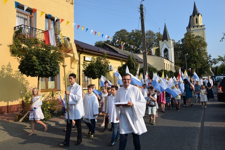 Powitanie ikony MB Częstochowskiej w Wiskitkach