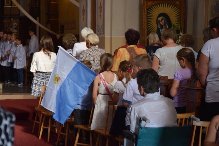 Powitanie ikony MB Częstochowskiej w Wiskitkach