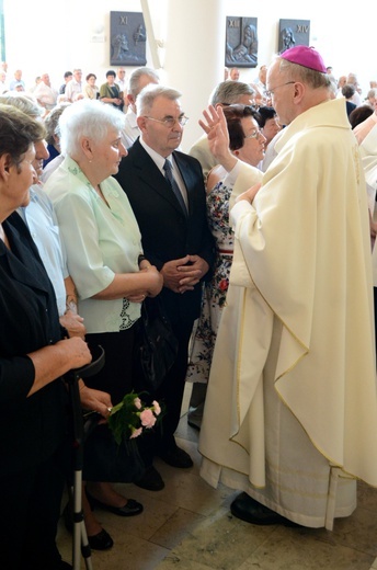 Dziękczynienie złotych jubilatów małżeńskich