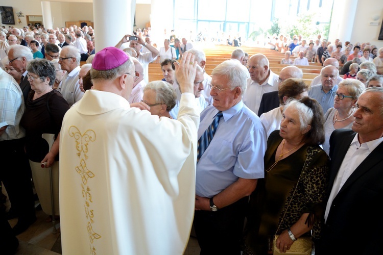 Dziękczynienie złotych jubilatów małżeńskich