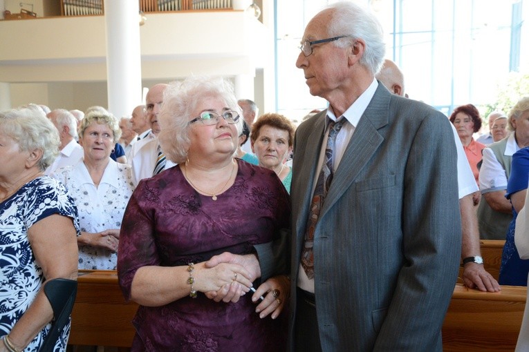 Dziękczynienie złotych jubilatów małżeńskich