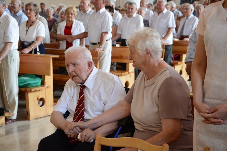 Dziękczynienie złotych jubilatów małżeńskich