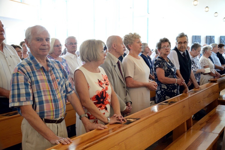 Dziękczynienie złotych jubilatów małżeńskich