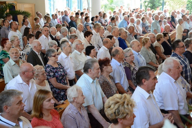 Dziękczynienie złotych jubilatów małżeńskich