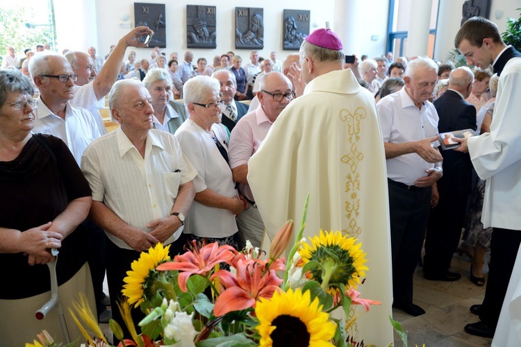 Dziękczynienie złotych jubilatów małżeńskich