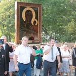 Powitanie ikony MB Częstochowskiej w Szymanowie