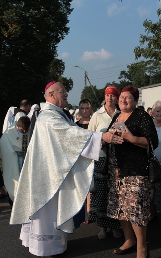 Powitanie ikony MB Częstochowskiej w Szymanowie