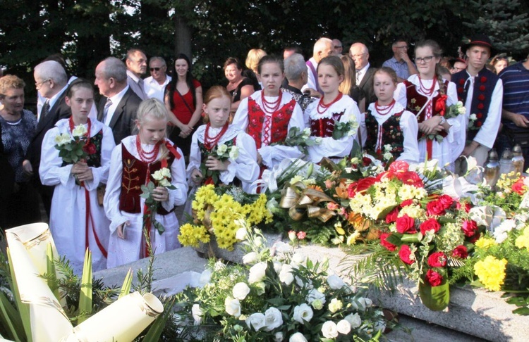 Pogrzeb ks. Józefa Strączka w Porąbce - 12 września 2016 r.