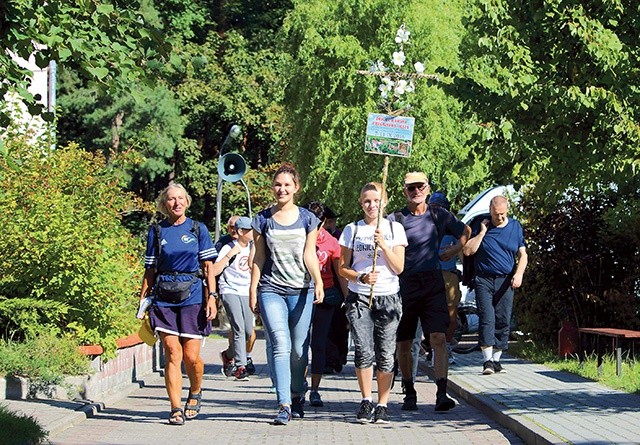 Pielgrzymi w swoim gronie czują się  jak w rodzinie.