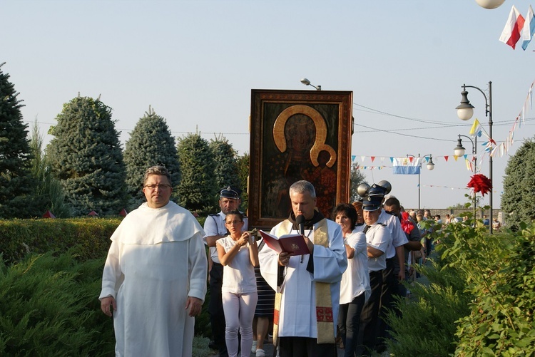 Powitanie ikony MB Częstochowskiej w Guzowie