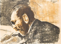 	Portret Feliksa Jasieńskiego autorstwa Leona Wyczółkowskiego, autolitografia z 1903 r. ze zbiorów Muzeum Górnośląskiego.