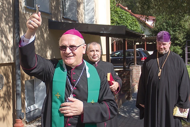 ▲	Ośrodek poświęcił abp Józef Górzyński. 