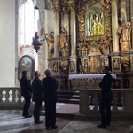 Wizyta abp. Skworca u śląskich kapłanów pracujących w Czechach