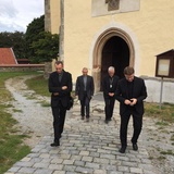 Wizyta abp. Skworca u śląskich kapłanów pracujących w Czechach