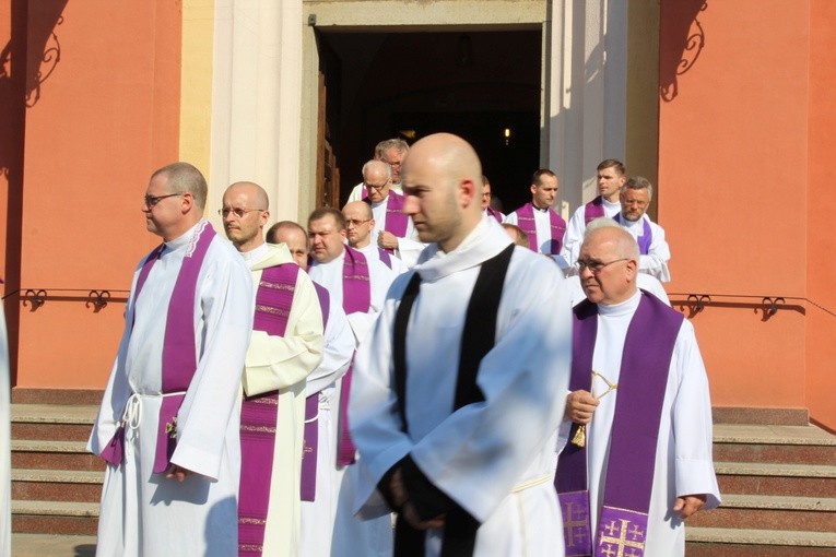 Pogrzeb śp. ks. Tomasza Dzidy w Czechowicach-Dziedzicach