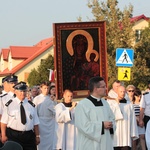 Powitanie ikony MB Częstochowskiej w Miedniewicach