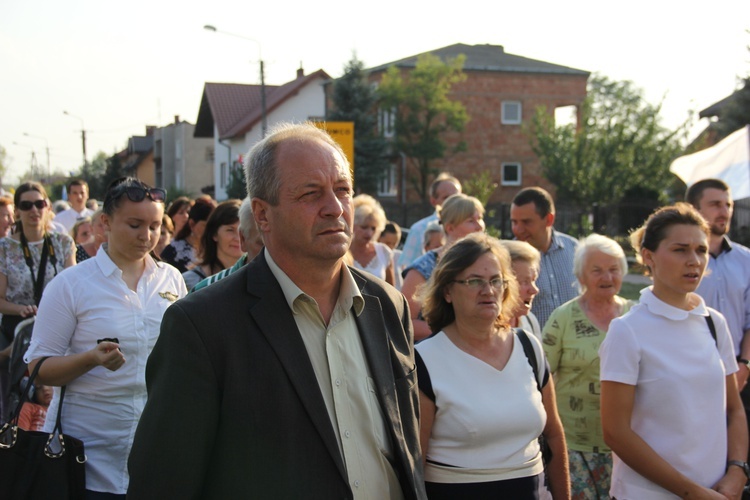 Powitanie ikony MB Częstochowskiej w Miedniewicach