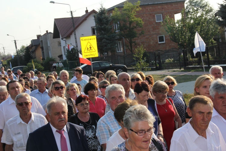 Powitanie ikony MB Częstochowskiej w Miedniewicach