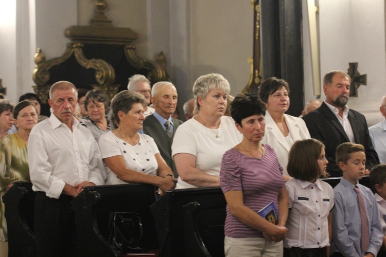 Powitanie ikony MB Częstochowskiej w Miedniewicach