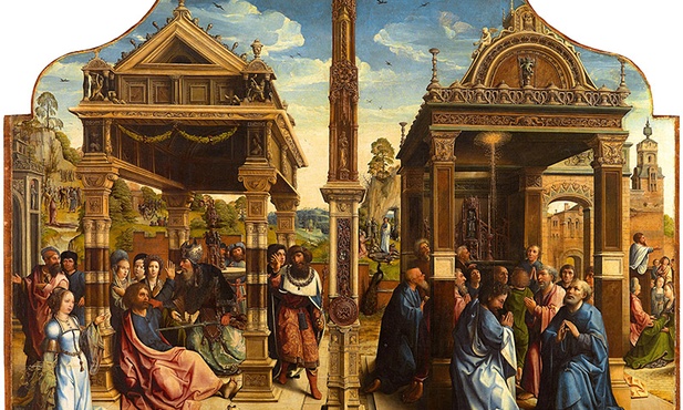 Bernaert van Orley
Ołtarz św. Tomasza i św. Mateusza 
olej na desce 
ok. 1515
Muzeum Historii Sztuki, Wiedeń