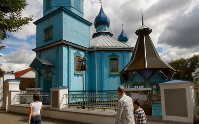Cerkiew w samym centrum Bielska Podlaskiego.