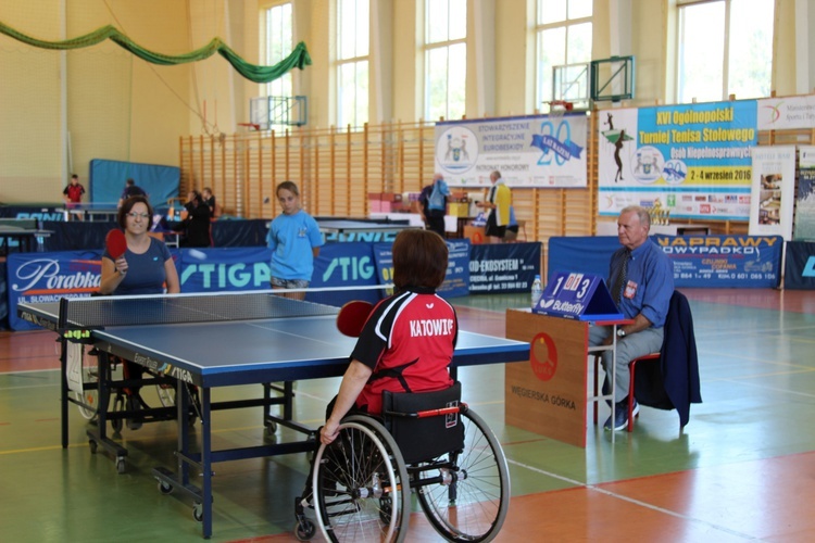 16. Ogólnopolski Turniej Tenisa Stołowego Osób Niepełnosprawnych w Milówce