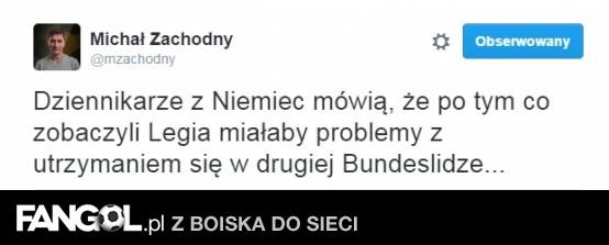 Zobacz memy po meczu Legii z Borussią