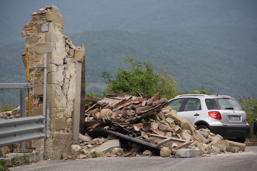 Accumoli po trzęsieniu ziemi