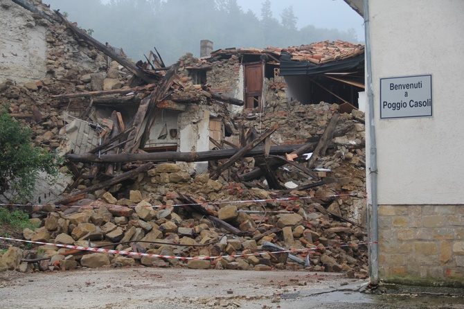 Accumoli po trzęsieniu ziemi