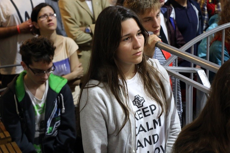 Spotkanie Młodych "W górę serca!" na Ślęży 