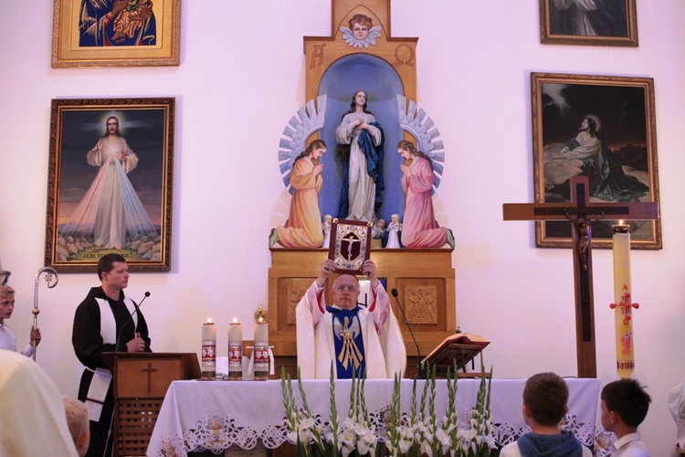 Powitanie ikony MB Częstochowskiej w Korabiewicach