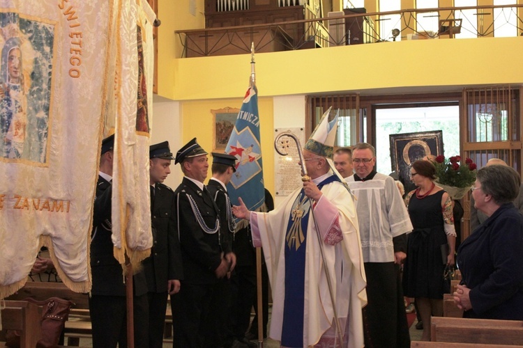 Powitanie ikony MB Częstochowskiej w Korabiewicach