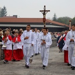 Zakończenie uroczystości odpustowych w Mogile